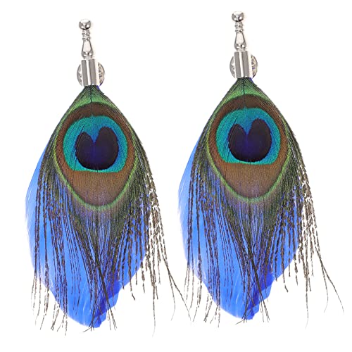 FOMIYES 2 Stück Hochzeitsbrosche für Herren Teiliges Vintage Anstecknadel Hochwertigem Material für Hochzeit Feier Festlichkeiten Elegantes Accessoire für Anzüge von FOMIYES