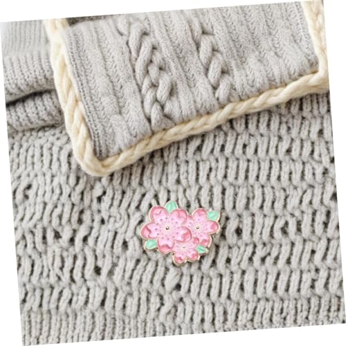 FOMIYES 2 Stück Japanische Kirschblüten broschen Leichte Anstecknadeln im Japanischen Stil für Frauen Modische Anstecker für Kleidung Rucksäcke Hüte und Taschen mit Sicherem Halt von FOMIYES