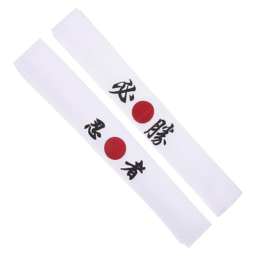 FOMIYES 2 Stück Japanisches Chef Stirnband Wiederverwendbares Dekoratives Bandana für Karate Sport Atmungsaktiv Langlebig für Sportbegeisterte FOMIYES 2 Stück Japanisches Chef Stirnband Wiederverwendbares Dekoratives Bandana für Karate Sport Atmungsaktiv Langlebig für Sportbegeisterte von FOMIYES