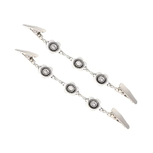 FOMIYES 2 Stück Kreative Blüten Strickjacken Clips Vintage Schal Clips Verschlüsse für Pullover Cardigans und Schals für Formelle und Anlässe von FOMIYES