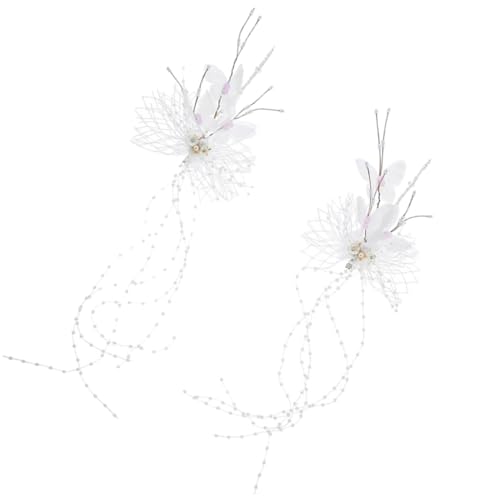 FOMIYES Modische Schmetterlings-haarnadel-clips Aus Netzstoff Und 2er-set Für Hochzeiten Und Besondere Anlässe von FOMIYES