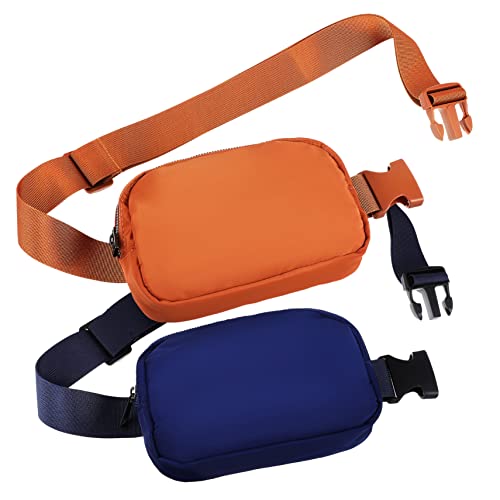 FOMIYES 2 Stück Laufgürtel Taschen für Damen und Herren Verstellbare Bauchtaschen und Dunkelbraun für Jogging Reisen und Outdoor Aktivitäten von FOMIYES