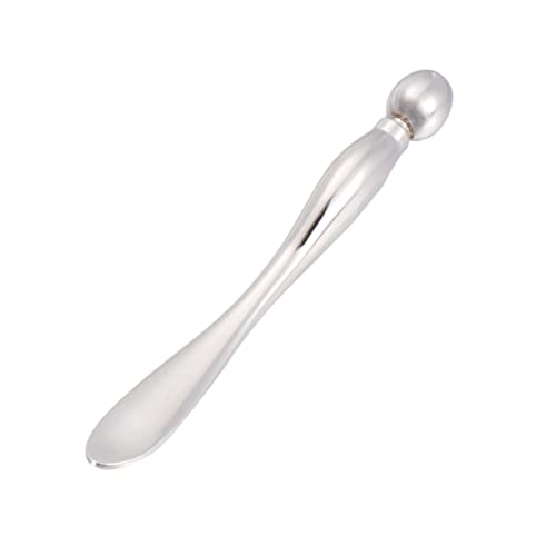 FOMIYES 2 Stück Metall Augenmassage Sticks mit Löffel Ende Tragbares Kompaktes Beauty Tool zur Augencreme Anwendung und Schwellungsreduktion Langlebig für Effektive Hautpflege und von FOMIYES