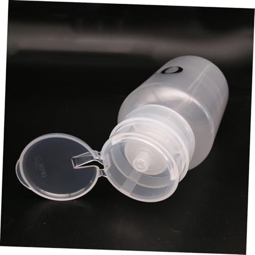 FOMIYES 2 Stück Nagellackentferner Flaschen mit Pumpspender Leere Nachfüllbare Nail Polish Remover Bottles Verschließbar Praktische Flüssigkeitsdosierung Geeignet für Nagelpflege und von FOMIYES