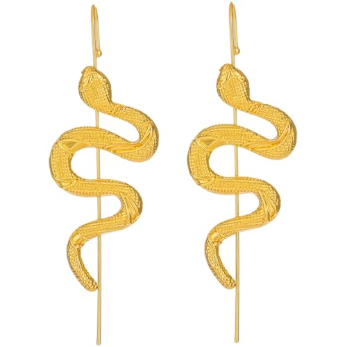 FOMIYES 2 Stück Piercing Snake Ear Hook Leichte Ohrklemme Komfortabler Ohrclip für Frauen Modischer Ohrschmuck für Weihnachten Geburtstag Club und Hochzeit Einzigartiges von FOMIYES