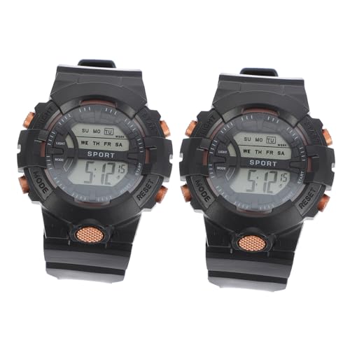 FOMIYES 2stücke Pack Digitale Sportuhren Für Studenten Outdoor Junge Mädchen Armbanduhr Mit Modischem Zifferblattdesign Für Damen Herren Jugendliche von FOMIYES