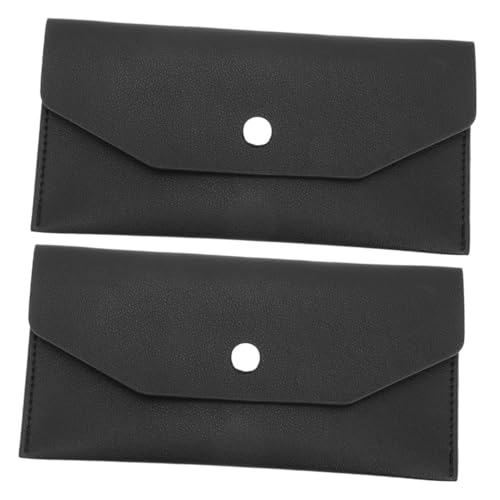 FOMIYES 2stücke Pu-ledergeldbörse Für Damen Lange Clutch Aus Robustem Material Großes Fassungsvermögen Für Bargeld Und Dokumente Leicht Und Tragbar Für Reisen Und Geschäftsreisen von FOMIYES