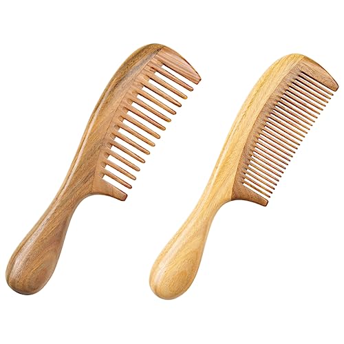 FOMIYES 2 Stück Premium Sandelholz Haar Kamm mit Komfortgriff Massagefunktion für Damen Langlebig Glatt Natürliche Kopfhautpflege Entwirrt Haare Hautfreundlich FOMIYES 2 Stück Premium Sandelholz Haar Kamm mit Komfortgriff Massagefunktion für Damen Langlebig Glatt Natürliche Kopfhautpflege Entwirrt Haare Hautfreundlich von FOMIYES