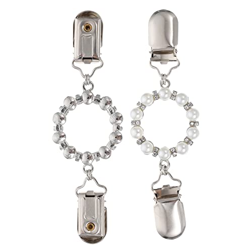 FOMIYES 2 Stück Schal Schnallen Hochwertigem Material Accessoires für Strickjacken und Schals Dekorieren und Fixieren von Tüchern und Umhängen von FOMIYES