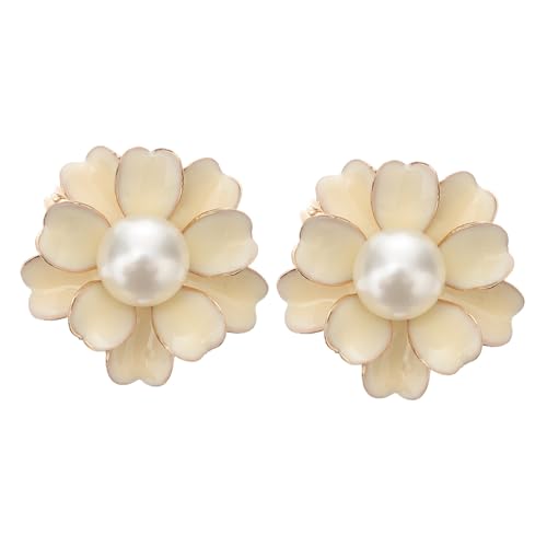 FOMIYES 2 Stück Schalringe Elegante Tuchverschlüsse für Damen Einfache Handhabung Modisches Blumen design Vielseitig für Schals Kleidung und Tücher Stilvolle Accessoires von FOMIYES