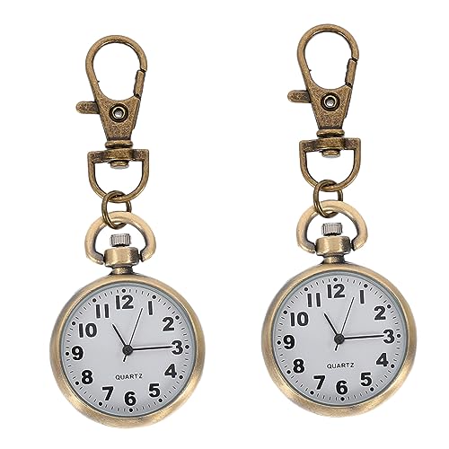 FOMIYES 2stücke Krankenschwester-taschenuhr Tragbare Uhr Mit Schlüsselanhänger Für Krankenhäuser Ärzte Und Pflegepersonal Robust Und Langlebig FOMIYES 2stücke Krankenschwester-taschenuhr Tragbare Uhr Mit Schlüsselanhänger Für Krankenhäuser Ärzte Und Pflegepersonal Robust Und Langlebig von FOMIYES