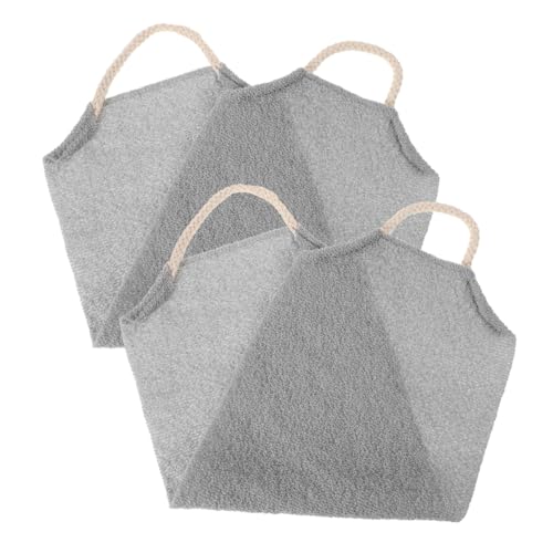 FOMIYES 2stücke Peeling-handtuch Zum Duschen Mit Elastischem Design Für Einfaches Rückenpeeling Zur Entfernung Abgestorbener Haut Vielseitig Für Körper Füße Und Beine von FOMIYES