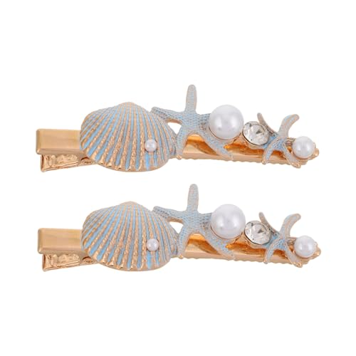 FOMIYES 2stücke Seestern-haarspange Mit Muscheln Stern-haarnadeln Haarschmuck Für Frauen Seitliche Haarspange Haarspangen Mit Strasssteinen Kopfbedeckung Für Mädchen Haar-accessoires FOMIYES 2stücke Seestern-haarspange Mit Muscheln Stern-haarnadeln Haarschmuck Für Frauen Seitliche Haarspange Haarspangen Mit Strasssteinen Kopfbedeckung Für Mädchen Haar-accessoires von FOMIYES