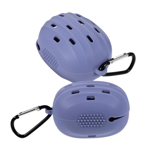 FOMIYES 2 Stück Silikon Make Up Schwamm Aufbewahrungsbox Set Tragbarer Kosmetik Organizer Schützende Vielseitige Make Up Schwamm Hülle für Reise Farbenfroher Langlebiger Beauty Puff von FOMIYES