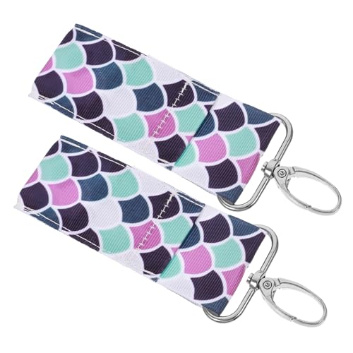 FOMIYES 2 Stück Taschenschlüssel Dekoration Handtaschen Anhänger Lippenstifttasche Schlüsselanhänger Reise Lippenstift Organizer Lippenstifthalter Für Frauen Tragbarer Lippenstift von FOMIYES