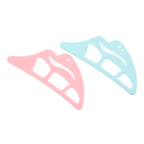 FOMIYES 2 Stück Teiliges Eyeliner-hilfsmittel aus Wiederverwendbarem Silikon Ergonomische Schablonen für Präzise Cat Eye und Winged Looks Multifunktional für Eyeliner und Lidschatten von FOMIYES