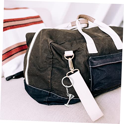 FOMIYES 2 Stück Teiliges Schlüsselanhänger Weinglas und Shaker Anhänger Detailreiche Dekorationen als Taschenanhänger und Modisches Accessoire für Rucksack und Handtasche von FOMIYES