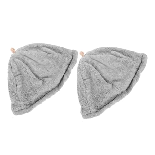 FOMIYES 2stücke Wiederverwendbare Sauna-haube Für Damen Saugfähige Haarwickel Für Komfortables Bad Schnell Trocknende Duschhaube Für Zuhause Und Weichem Korallenvlies von FOMIYES