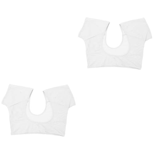 FOMIYES 2 Stk Schweißpads unter den Achseln Weste für Damen Unterwäscheweste aus Baumwolle Tanktops für Damen Muskelshirt Achsel-Schweiß-Pad schweißabsorbierende Weste waschbar BH Fräulein von FOMIYES