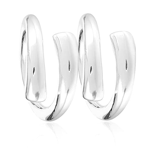 FOMIYES 2stücke Einstellbare Offene Ringe Frauen Silber Offene Ringe Mode Finger von FOMIYES