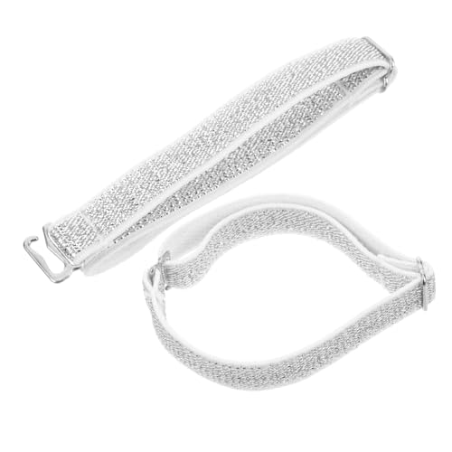 FOMIYES 2 Stück Verstellbare Transparente High Heel Schuhriemen Teilig Abnehmbare Fersengurte für Damen Rutschfest Elastisch Schützende Absatzbänder Stabiler Halt Elegantes Design Breit von FOMIYES