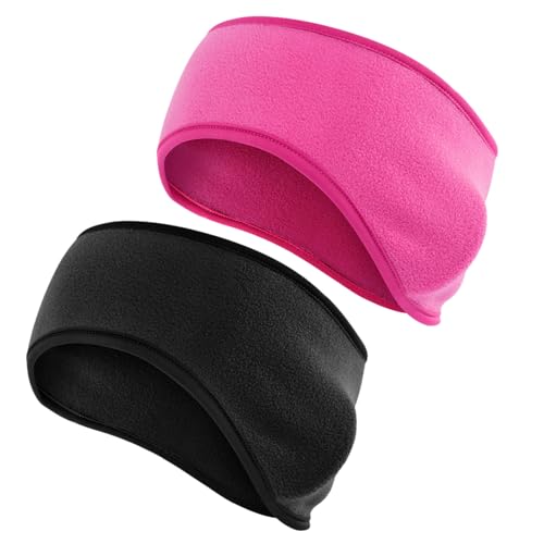 FOMIYES 2stücke Sport-ohrenwärmer Winterwickel Pack Stretch Stirnbänder Für Outdoor Sport Fahrrad Schweißband Atmungsaktiv Warme Ohr Abdeckungen von FOMIYES