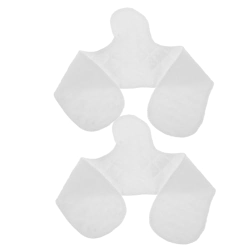 FOMIYES 2stücke Achselschweißpolster Aus Baumwolle Wiederverwendbare Unter-bh-einlagen Schweißfeste Polster Für Feuchtigkeitskontrolle Kühlende Brustpolster Schnelltrocknende von FOMIYES