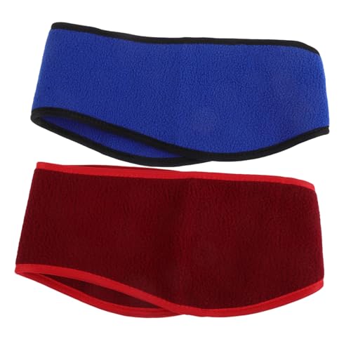 FOMIYES 2 Stück -stirnbänder Für Damen Ohrenwärmer Für Den Außenbereich Warme Lauf-stirnbänder Für Sport Bei Kaltem Wetter von FOMIYES