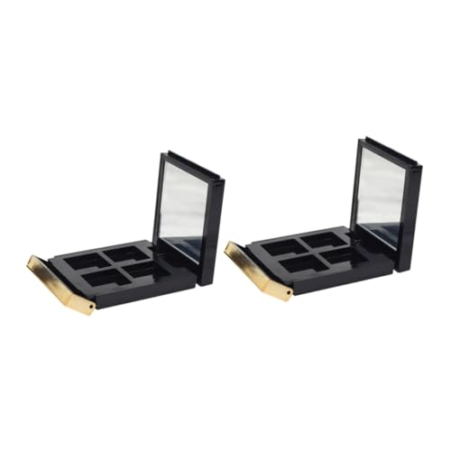 FOMIYES 2 Stücke Eingefasst Leere Lidschatten Fällen Lagerung Container Schönheit von FOMIYES