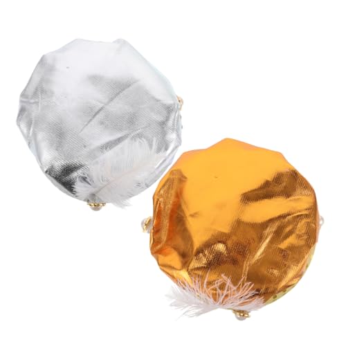 FOMIYES 2 Stücke Prinz Hut Karneval Crown Festival Party Hut Plume Für Erwachsene Jungen Und Mädchen von FOMIYES