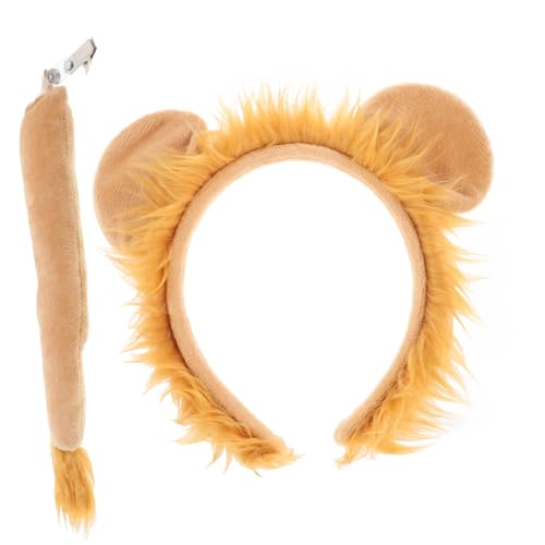 FOMIYES -haarband Mit Löwenschwanz Exquisitem Tierkostüm Karneval Festivals Und Partydekorationen Strapazierfähigem Material von FOMIYES