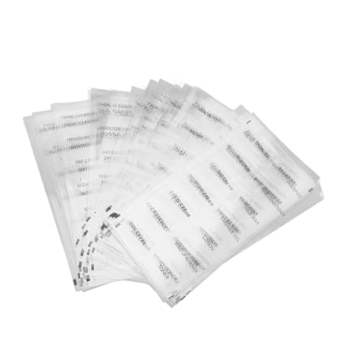 FOMIYES 20 Blatt Reiseetiketten für Flaschen Transparente Aufkleber für Kosmetik Duschgel und Shampoo für Toilettenartikel und Reiseorganisation Vermeiden Sie Verwirrung und Halten Sie FOMIYES 20 Blatt Reiseetiketten für Flaschen Transparente Aufkleber für Kosmetik Duschgel und Shampoo für Toilettenartikel und Reiseorganisation Vermeiden Sie Verwirrung und Halten Sie von FOMIYES