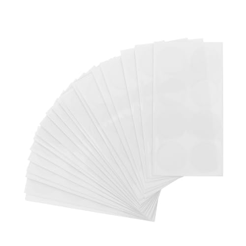 FOMIYES 20 Blatt runde UV-Überwachungsaufkleber: Aufkleber zur Erkennung von ultravioletten Strahlen zum Sonnenschutz – UV-empfindliche Pflaster für unterwegs und den täglichen Gebrauch von FOMIYES