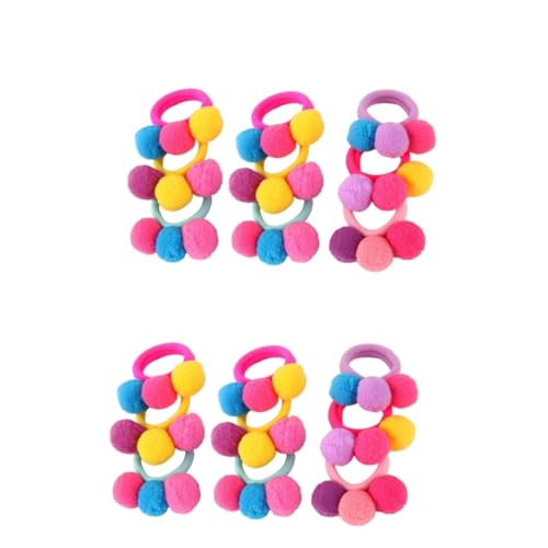 FOMIYES 20 Stk Haarschmuck für Mädchen Gummibänder Große Haargummis Haarband für Kinder Bulk-Haargummis elastische Haarbänder für Kinder Haarschmuck für Kinder niedlich Kopfbedeckung Baby von FOMIYES