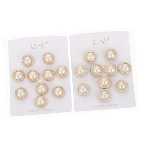 FOMIYES 20 Stück Damen Broschen mit Perlen Modische Anti rutsch Sicherheitsnadeln Vielseitige Anstecknadeln für Kleidung Schals Cardigans Leicht Langlebig Schmuckvolle Schmuckornamente von FOMIYES