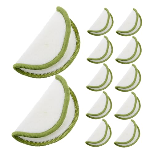 FOMIYES 20stücke Wiederverwendbare Make-up-entferner-pads Waschbare Gesichtspflege-pads Aus Bambus-baumwolle Für Sanfte Gesichtsreinigung Und Make-up-entfernung von FOMIYES