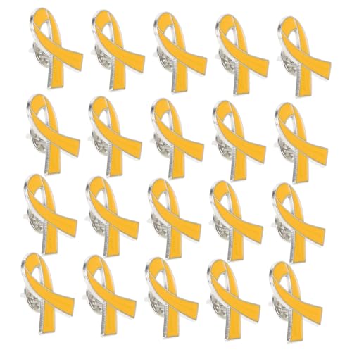 FOMIYES 20 Stück Öltropfende Bandbrosche Kampagnen Anstecknadel Spendenband Anstecknadel Spenden Anstecknadel Unterstützungs Anstecknadel Unterstützungskampagnen Anstecknadel Bewusstseins von FOMIYES