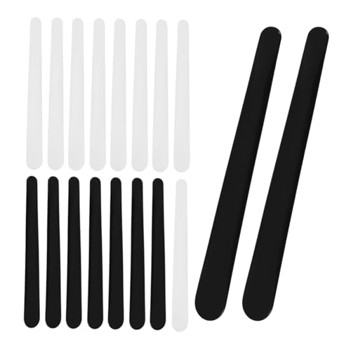 FOMIYES 20 Stück Teiliges Kosmetikspatel Makeup Spatel für Gesichtsmaske Cremes Löffel in zum Mischen und Auftragen Wiederverwendbar Ergonomisch Gestaltet von FOMIYES