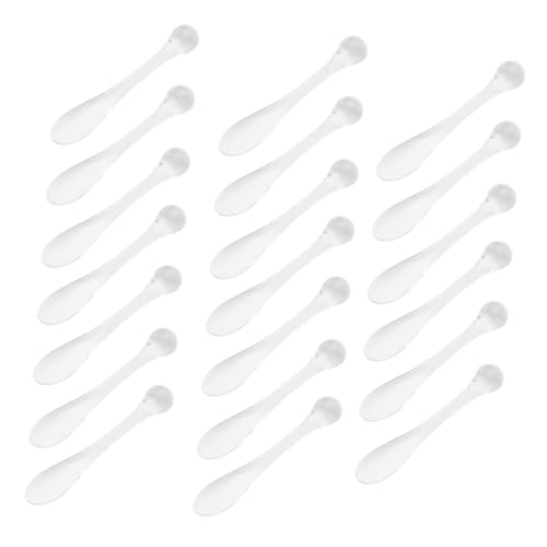 FOMIYES 20stücke Augenmassagestab Für Gesichtscreme Und Augencreme Gesichtsmaskenstab Als Augencreme-löffel Gesichts Löffel Für Make-up Augencreme-schaufel Für Reisen Und Geschäftsreisen von FOMIYES