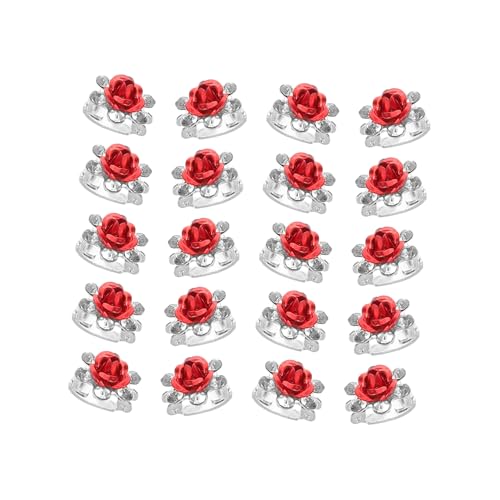 FOMIYES 20stücke Mini-haarspangen Für Kleine Mädchen Strass-haar-accessoires Haarschmuck Für Junge Mädchen Und Kleinkinder Clips Für Party Und Alltag Sicherer Clip-verschluss von FOMIYES