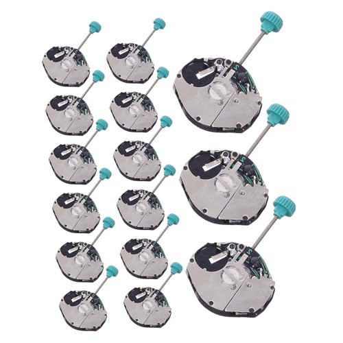FOMIYES 20 Stück Teiliges Präzisions-Quarzwerk Ersatzset für Damen Herren Hochwertiges Uhrmechanismus Zubehör für mechanische Uhrenreparatur Lange Batterielaufzeit Wasserresistent Geeignet von FOMIYES