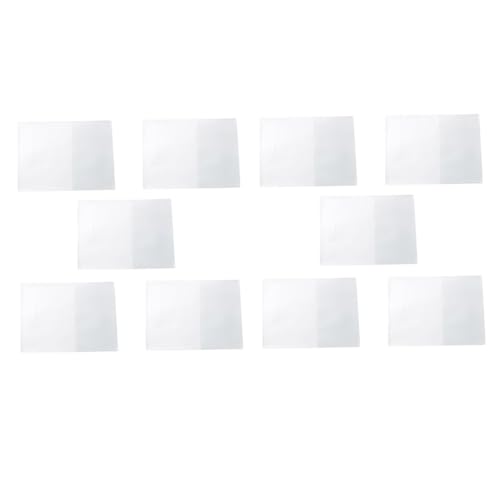 FOMIYES 20 Stück Teiliges Reisepasshülle mit Kartenfächern wasserdichte Passport Cover für Reisen Transparente Robuste Schutzhülle für Reisepass Dokumente Kreditkarten für Damen Herren von FOMIYES