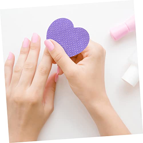 FOMIYES 200 Blatt Nagellackentferner Pads aus Weicher Baumwolle Super Saugfähig für Gel und Acrylnägel Praktische Reisegröße in Herzbox Schnelles und Sauberes Entfernen von Nagellack und von FOMIYES