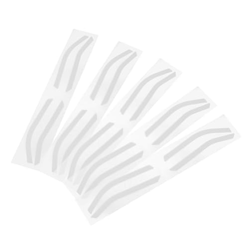 FOMIYES 24paare Augenbrauenschablonen Aus Silikon Wiederverwendbar Airbrush-vorlagen Klebeband Für Brauenformung Mapping-anleitung Make-up- Für Brauenstreifen Brauenform-aufkleber von FOMIYES