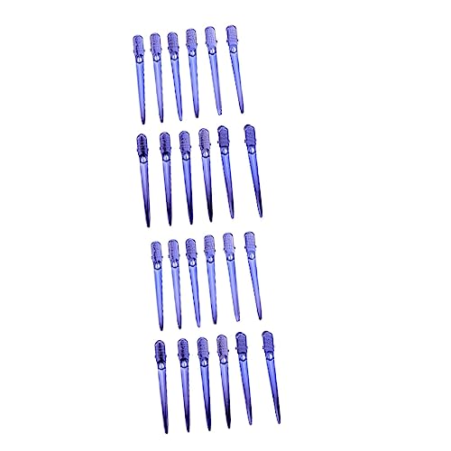 FOMIYES 24 Stk Klipp Salon-haarspangen Haarstyling-clips Haarspangen Aus Metall Zum Stylen Haarclips Für Frauen Entenschnabelclips Rostfreier Stahl Damen Violett Partitionsordner Sektion von FOMIYES