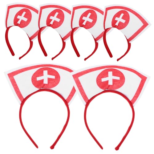 FOMIYES 24 Stück Stirnband-Requisiten Für Kit Herz-Reifen Damen-Design Haar-Kopfbedeckung Reifen-Stirnbänder Cosplay-Zubehör Kostüm Tiara Party Festival Mit Bändern Hut von FOMIYES