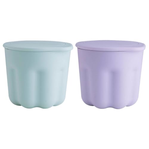 FOMIYES Kosmetikpinselhalter Stifthalter Für Nagelkunst Stiftaufbewahrungsbox Für Den Schreibtisch Kosmetik-organizer Aufbewahrungsbox Für Zuhause 2 Stück Organizer Für Die Arbeitsplatte von FOMIYES