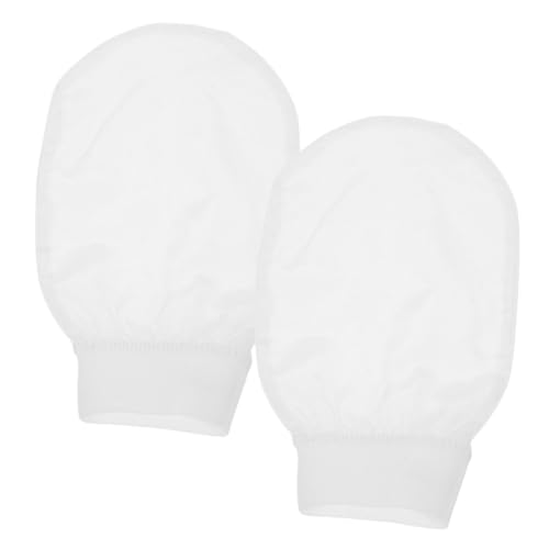 FOMIYES 2St Schlammbad Handtuch Reinigungshandschuhe seidenstoff Peeling-Handschuhe für Mädchen Handschuhe zum Abschrubben der Haut ein Bad nehmen Badehandschuhe Badetuch Schlamm reiben von FOMIYES