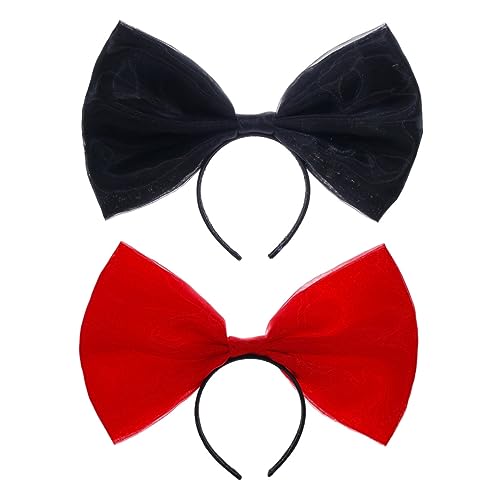 FOMIYES Entzückendes Stirnband Mit Schleife Für Mädchen Satin-spitzen- Party-kopfschmuck von FOMIYES