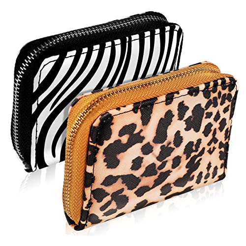 FOMIYES 2stücke Mini Geldbörse Mit Reißverschluss Kartenetui Kleine Münzbeutel Damen Kartenhalter Ändern Beutel Tragbar Platzsparend Bargeld Aufbewahren von FOMIYES